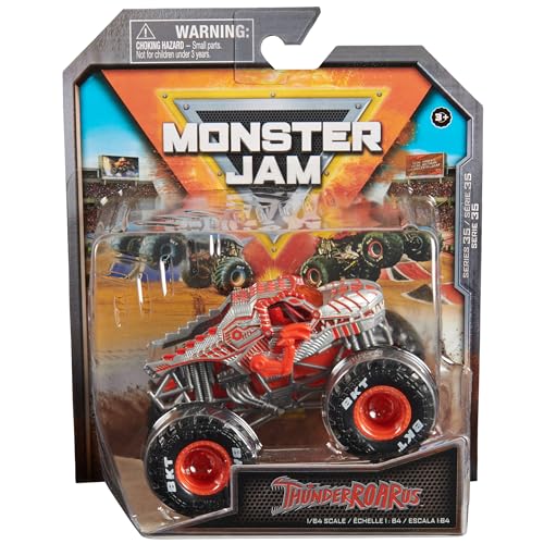 Monster Jam 2024 Official 1:64 Diecast Truck Series 35 Crazy Creatures Thunderroarus von Monster Jam