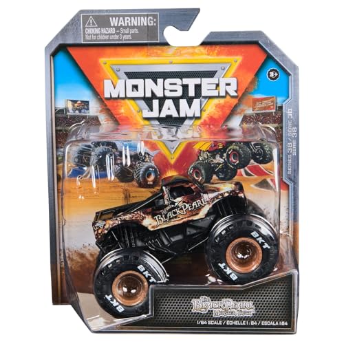 Monster Jam 2024 Official 1:64 Diecast Truck Series 38 Arena Favorites The Black Pearl von Monster Jam