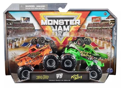 Monster Jam 2024 Series 30 1:64 Diecast Monster Truck 2-Pack Bog Hog vs King Sling von Monster Jam