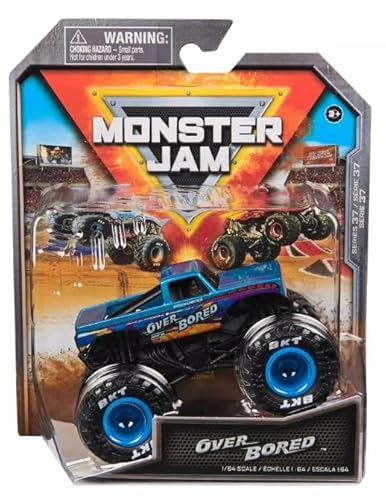 Monster Jam 2024 Series 37 Diecast 1:64 Scale Monster Truck, Over Bored Arena Favorites von Monster Jam