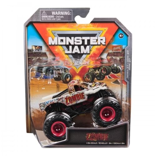 Monster Jam 2024 Series 37 Diecast 1:64 Scale Monster Truck, Zombie Legacy Trucks von Monster Jam