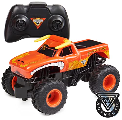 Monster Jam, offizieller Ferngesteuerter Monster Truck EL Toro Loco, Maßstab 1:24, 2,4GHz, für Kinder von Monster Jam