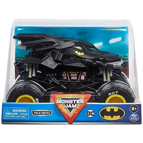 Monster Jam 6061996 Offizieller Batman Monster Truck, Sammler Die-Cast Fahrzeug, Maßstab 1:24 von Monster Jam