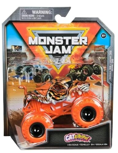 Monster Jam Catastrophe Series 38 Crazy Creatures Die-Cast Spielzeugauto, Maßstab 1:64 von Monster Jam