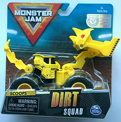 Monster Jam Dirt Squad Scoops (Gelb) von Monster Jam