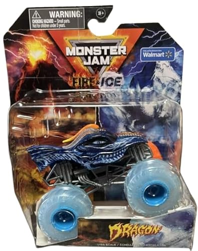 Monster Jam Fire & Ice Dragon Diecast Truck 1:64 Store Exclusive von Monster Jam