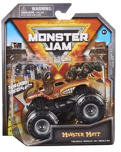 Monster Jam Monster Mutt Brown, Serie 27 (Maßstab 1:64) von Monster Jam