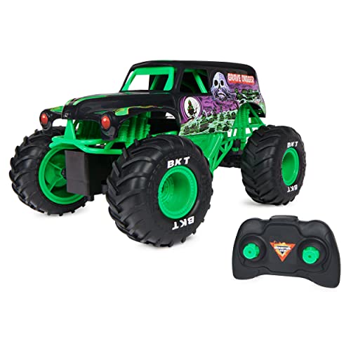 Monster Jam RC - Offizieller Ferngesteuerter Grave Digger Monstertruck auf Einer Skala von 1:15-2,4 GHz Monster Jam RC - Offizieller Ferngesteuerter Grave Digger Monstertruck auf Einer Skala von 1:15-2,4 GHz von Monster Jam