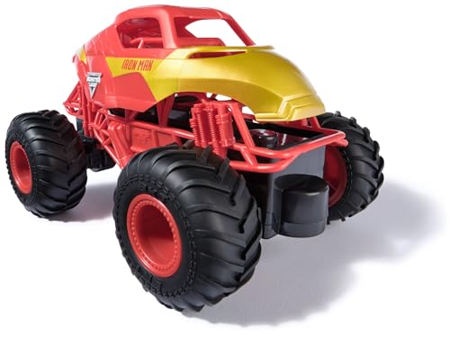 Monster Jam, Marvel Iron Man RC, Ferngesteuerter Truck im Iron Man Design, für drinnen und draußen, Maßstab 1:24, ab 3 Jahren von Monster Jam