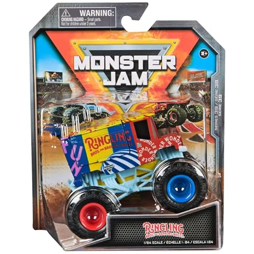 Monster Jam Ringling Bros. und Barnum & Bailey Diecast Truck, Maßstab 1:64 von Monster Jam