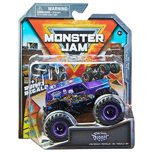 Monster Jam Son-uva Bagger Serie 24-1:64 Maßstab von Monster Jam