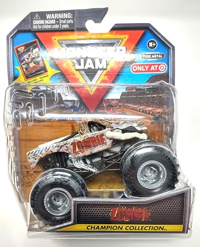 Monster Jam Stadium Series Championship Collection Monster Truck, Maßstab 1:64, mit Sammelkarte (Zombie) von Monster Jam