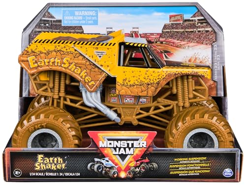 Monster Jam Toy Vehicle Truck 1t24DieCastEarthShaker M23 von Monster Jam