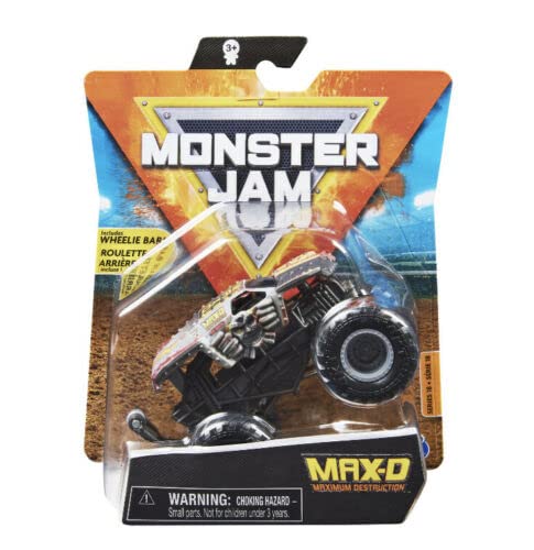 MonsterJam Max D (Maximum Destruction) - Wheelie Series 18, Maßstab 1:64 von Monster Jam