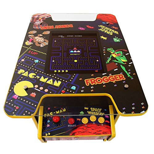 Monster Shop Retro Arcade Games Maschine Arcade Tisch Spielautomat Spielkonsole Videospielmaschine Video Spiele 73cm H x 64.5cm L x 89.5cm B von Monster Shop