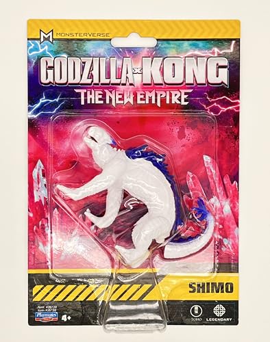 Godzilla x Kong: The New Empire, 3.25 Inch Shimo Action Figure Toy, Iconic Collectable Movie Character in Unique Limited Edition Packaging, Suitable for Ages 4 Years+ von MonsterVerse