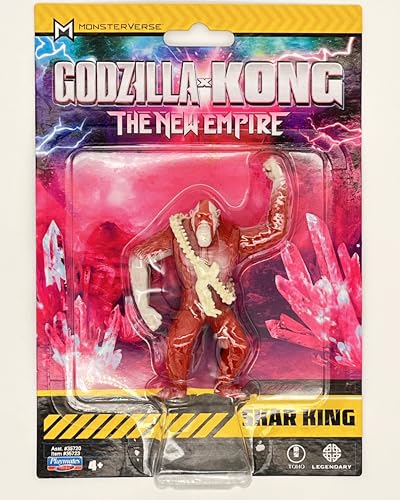 Godzilla x Kong: The New Empire, 3.25 Inch Skar King Action Figure Toy, Iconic Collectable Movie Character in Unique Limited Edition Packaging, Suitable for Ages 4 Years+ von MonsterVerse