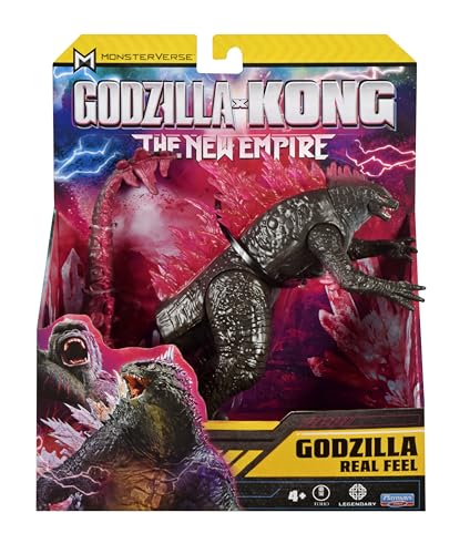 MonsterVerse Godzilla x Kong: The New Empire, 15 cm Real Feel Godzilla Actionfigur Spielzeug, Ikonische Sammlerfilmfigur, Für Kinder ab 4 Jahren von MonsterVerse