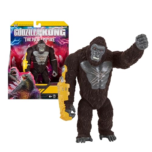 MonsterVerse Godzilla x Kong: The New Empire, 15 cm Real Feel Godzilla Actionfigur Spielzeug, Ikonische Sammlerfilmfigur, Für Kinder ab 4 Jahren von MonsterVerse