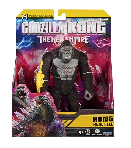 MonsterVerse Godzilla x Kong: The New Empire, 15 cm Real Feel Kong Actionfigur Spielzeug, Ikonische Sammlerfilmfigur, Geeignet für Kinder ab 4 Jahren von MonsterVerse