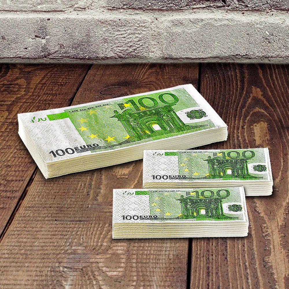Geld Taschentücher - 100 Euro Scheine von Monsterzeug