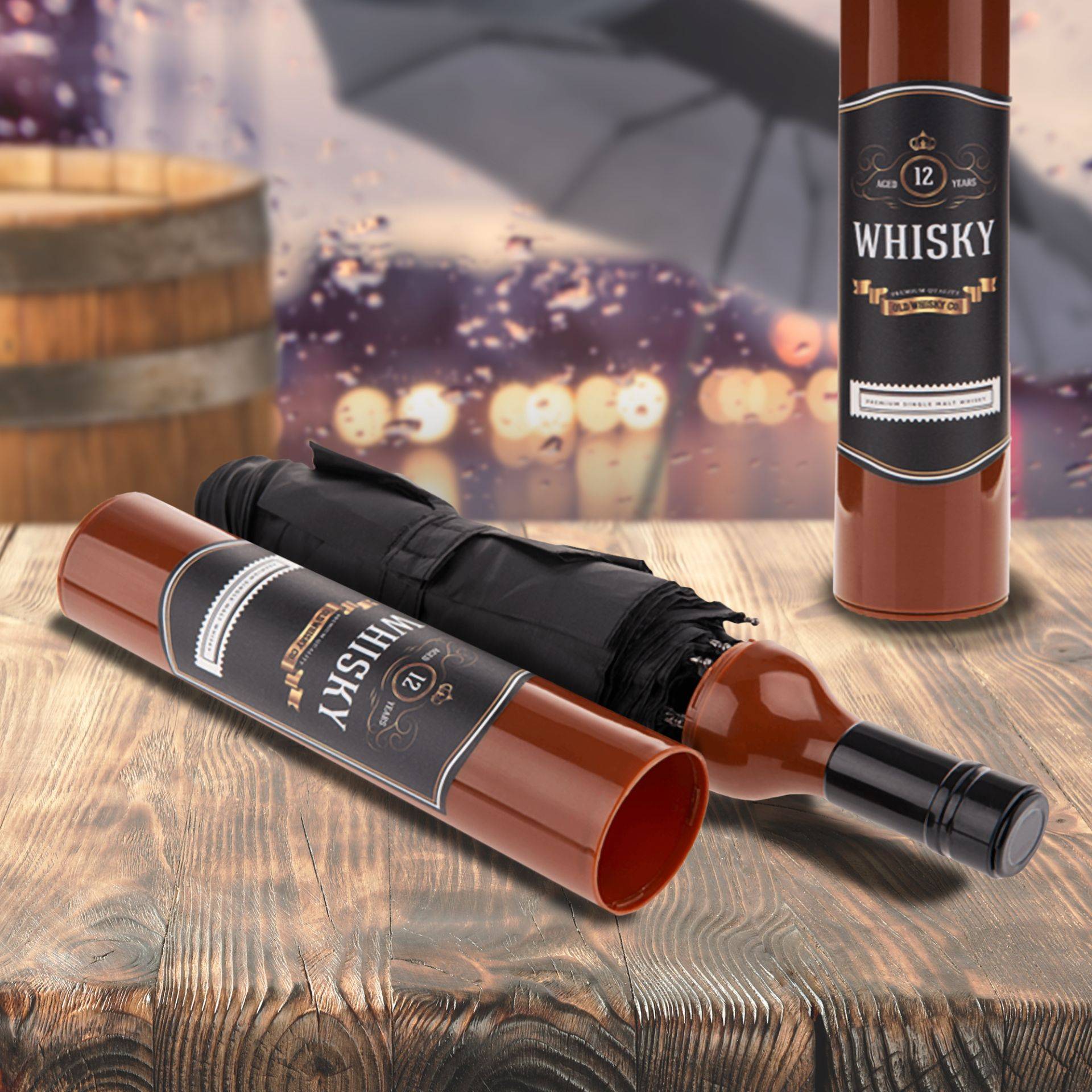 Regenschirm - Whiskyflasche Regenschirm - Whiskyflasche von Monsterzeug