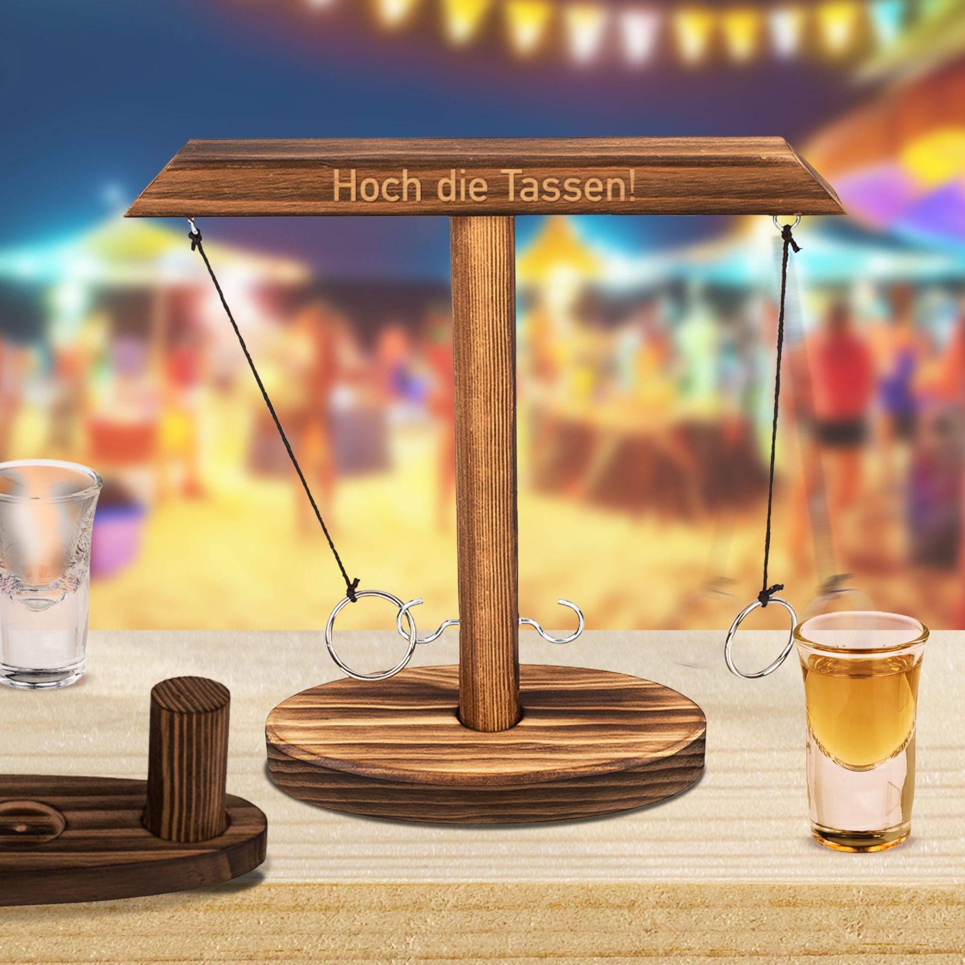 Ringewerfen Trinkspiel - Wurfspiel mit Gravur Ringewerfen Trinkspiel - Wurfspiel mit Gravur von Monsterzeug