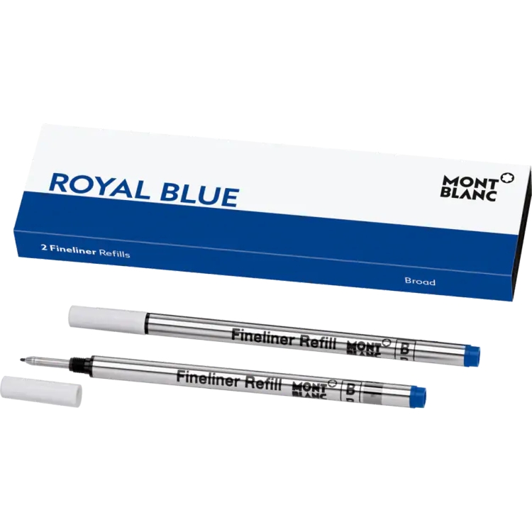 Montblanc Fineliner-Minen Royal Blue B 2 Stk. Montblanc Fineliner-Minen Royal Blue B 2 Stk. von Montblanc
