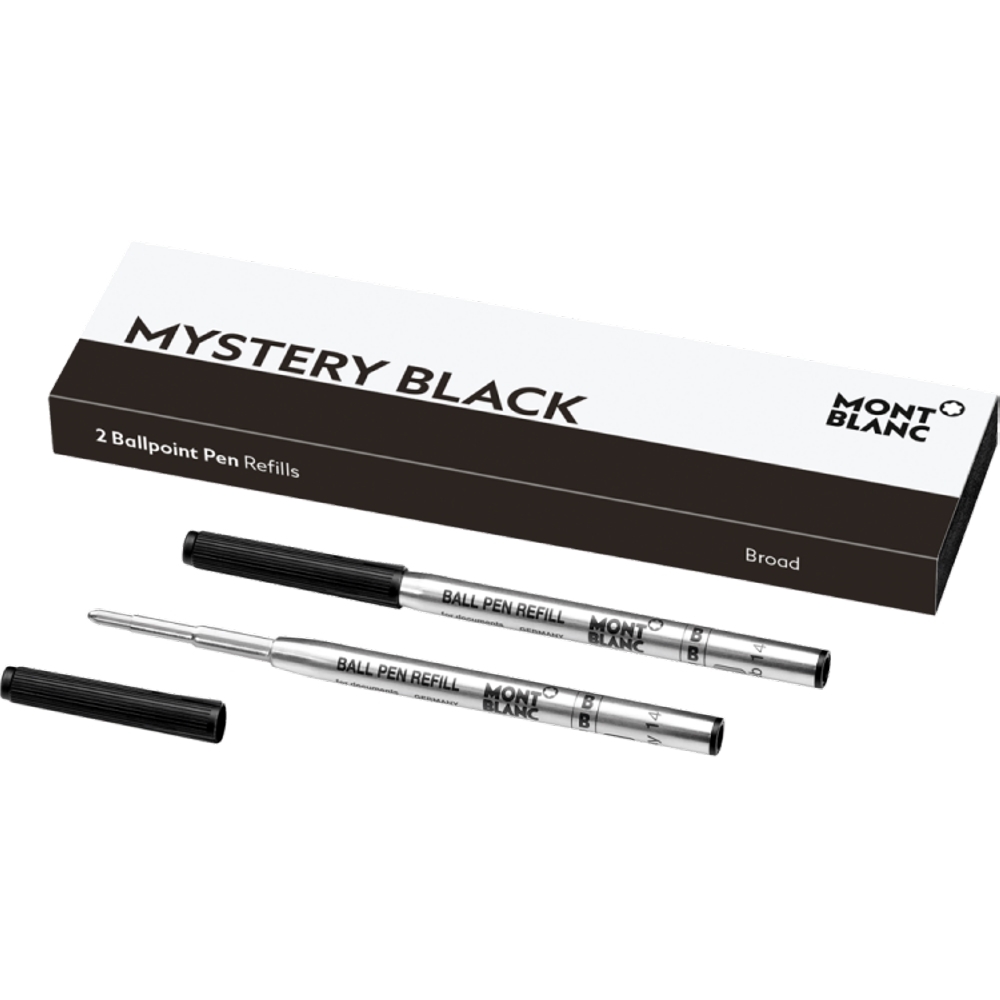 Montblanc Kugelschreibermine Mystery Black B 2 St./Pack von Montblanc