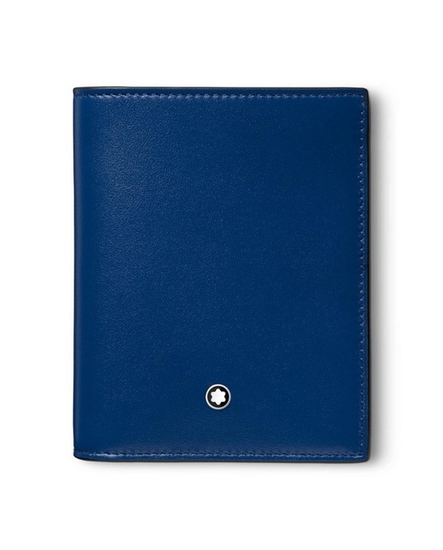 Montblanc Meisterstück Brieftasche Compact 6cc Blue von Montblanc