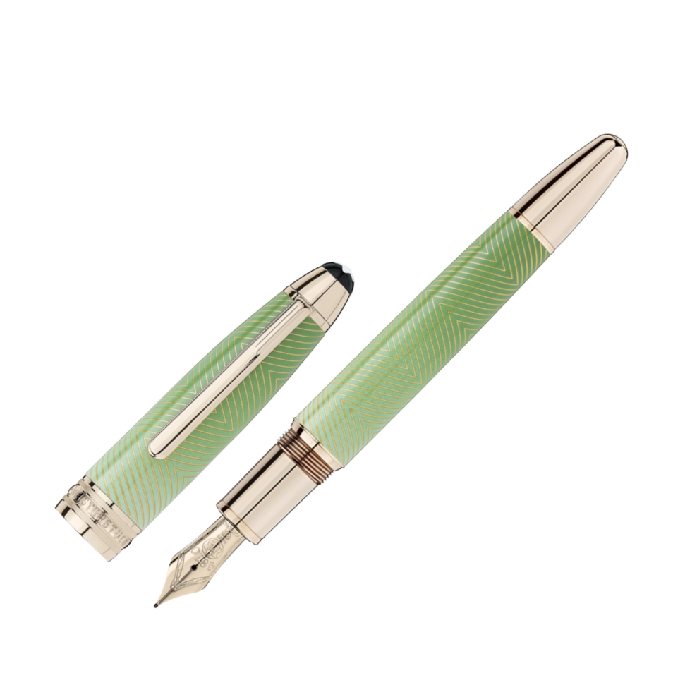 Montblanc Meisterstück Calligraphy Solitaire Celadon Dégradé Füllfederhalter M von Montblanc