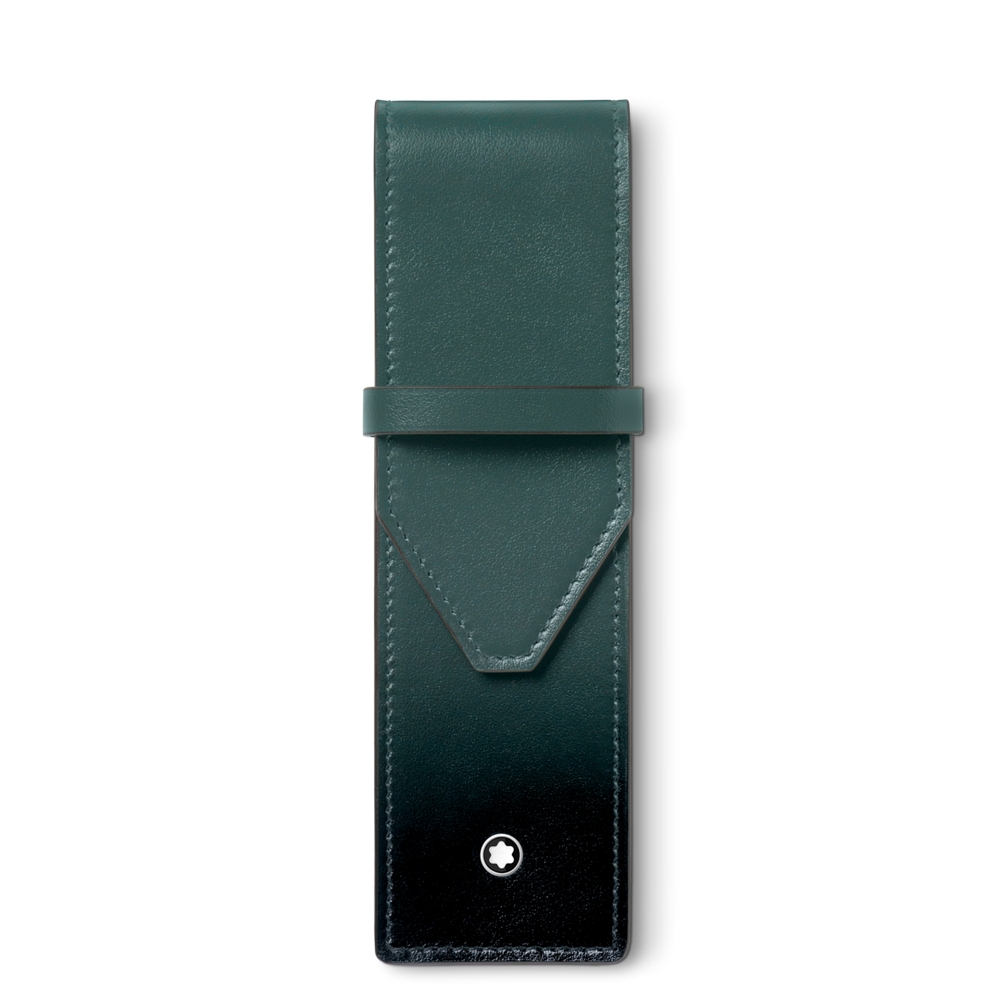 Montblanc Meisterstück Capsule Sfumato Etui für zwei Schreibgeräte British Green von Montblanc