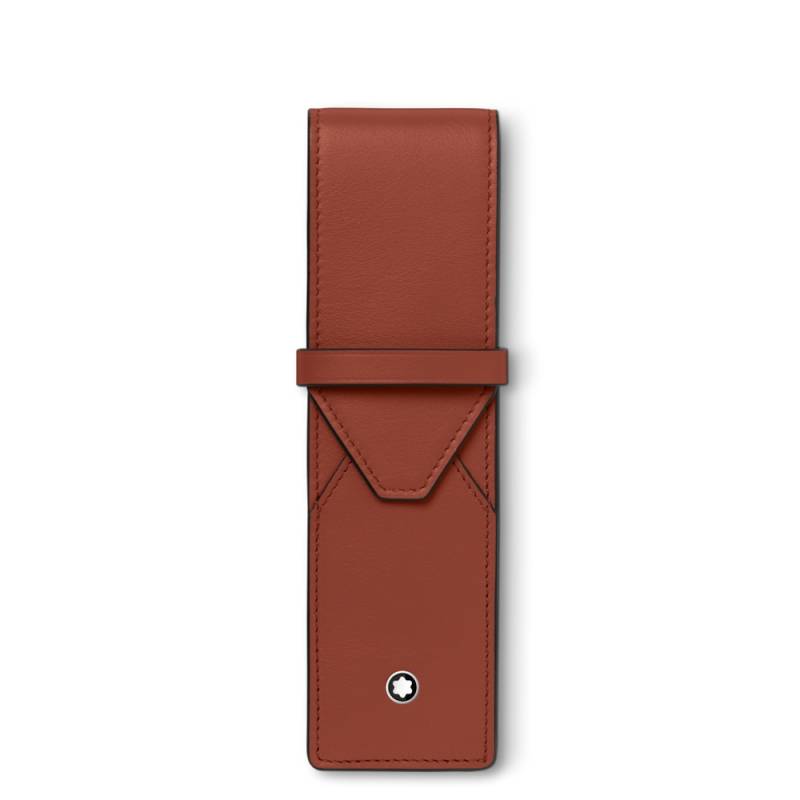 Montblanc Meisterstück Selection Soft Etui für zwei Schreibgeräte Light Brick von Montblanc