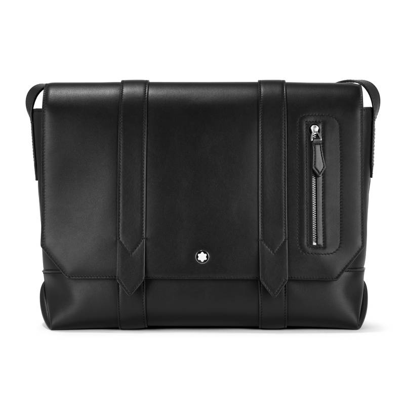 Montblanc Meisterstück Selection Soft Messenger Bag Mittelgroß Schwarz von Montblanc