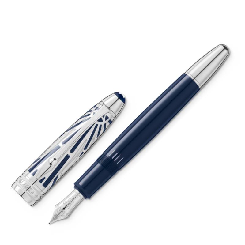 Montblanc Meisterstück The Origin Doué LeGrand Füllfederhalter Blau M von Montblanc