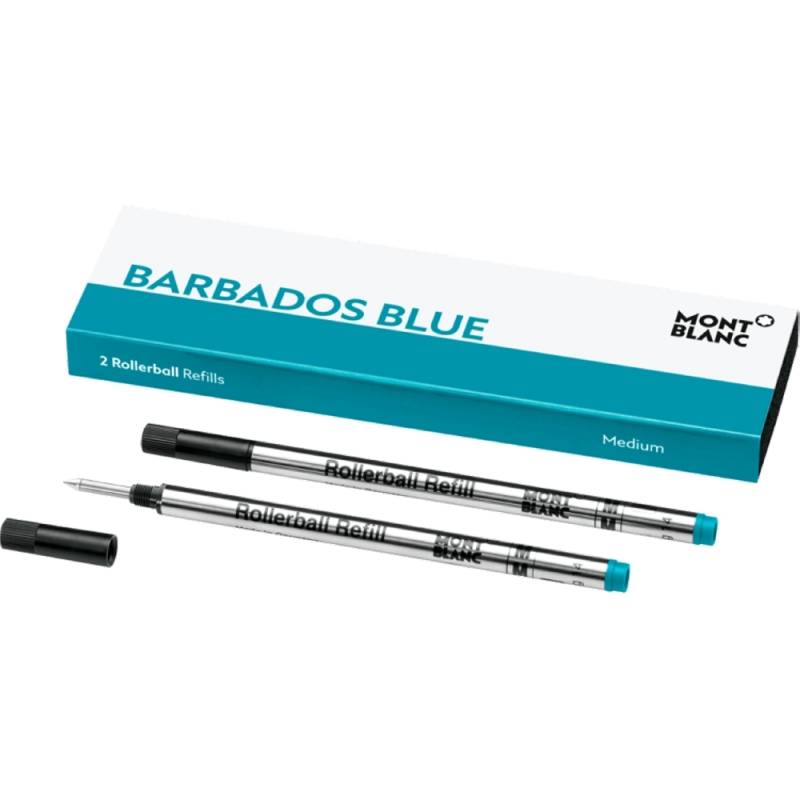 Montblanc Rollerballmine Barbados Blue M 2 Stk. von Montblanc