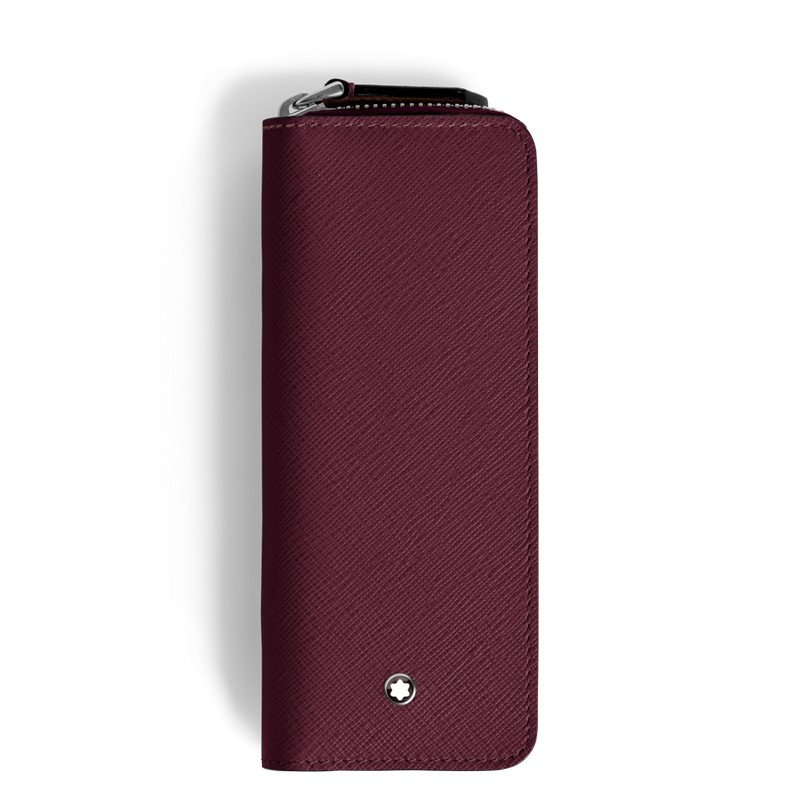 Montblanc Sartorial Etui für zwei Schreibgeräte mit Reißverschluss Cassis von Montblanc