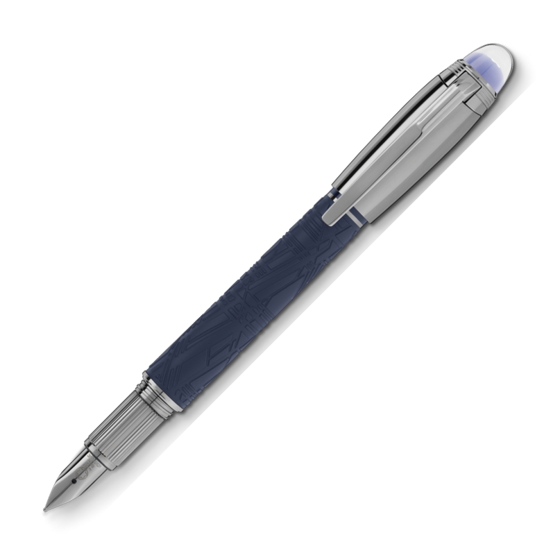 Montblanc StarWalker SpaceBlue Doué Füllfederhalter F von Montblanc