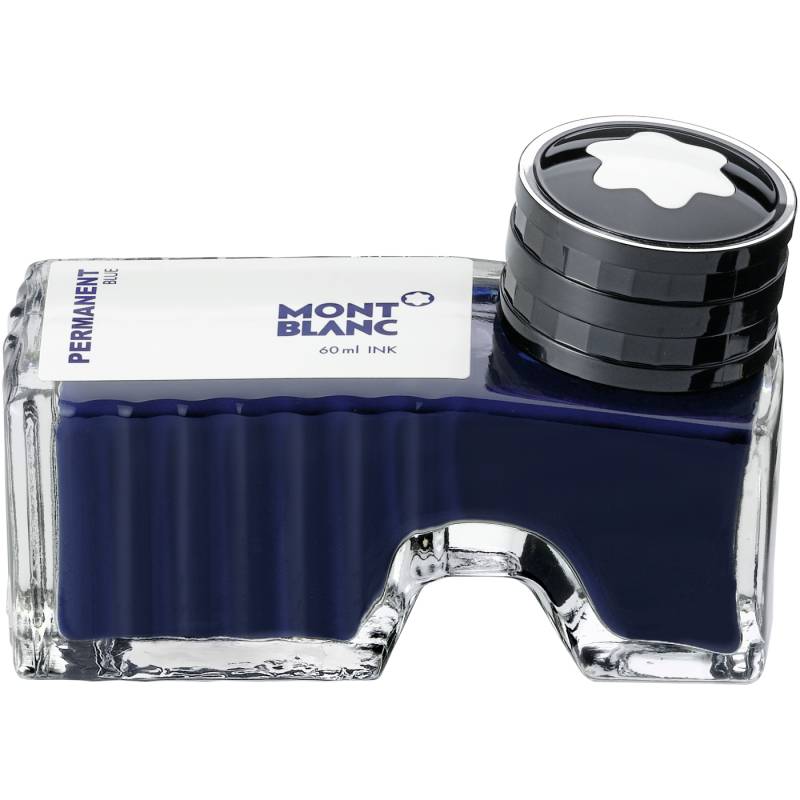 Montblanc Tintenfass Permanent Blue 60 ml von Montblanc