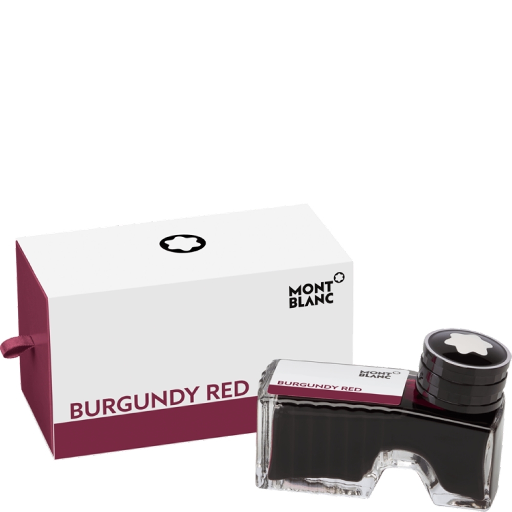 Montblanc Tintenfass Burgundy Red 60 ml von Montblanc