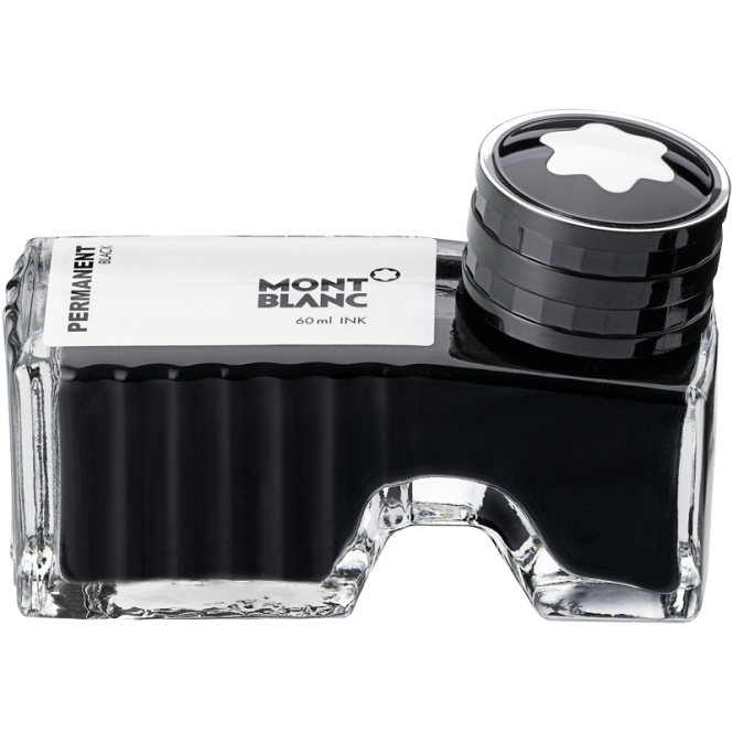 Montblanc Tintenfass Permanent Black 60 ml von Montblanc