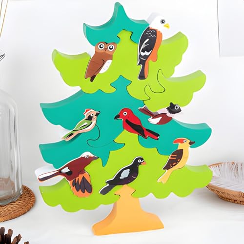 Holzspielzeug für Kinder, Montessori, pädagogische Bausteine, Weihnachtsgeschenke und Ostergeschenke von MonteSorians