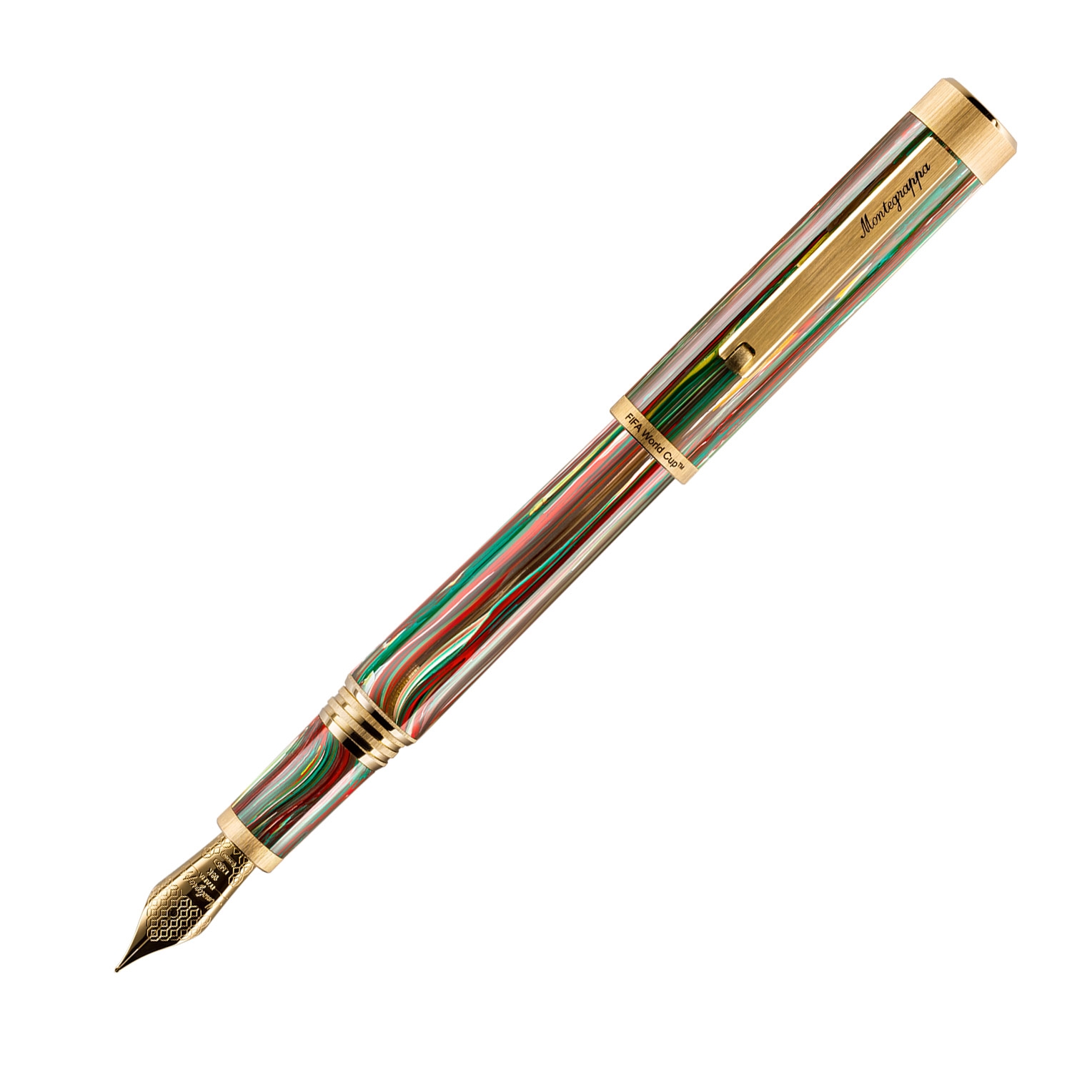 Montegrappa Füllfederhalter Zero FIFA® Classics Italy M - Limited Edition von Montegrappa