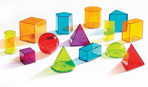 Befüllbare Geometrische Körper, die Körpergeometrie mit Montessori-Material verstehen lernen von Montessori-Shop