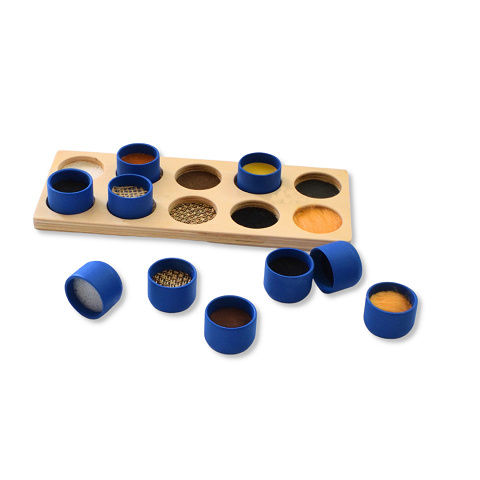 Montessori Fühlmemo, Oberflächen ruck-zuck ertasten und unterscheiden Montessori Fühlmemo, Oberflächen ruck-zuck ertasten und unterscheiden von Montessori-Shop