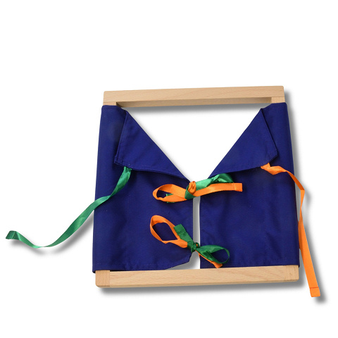 Montessori Rahmen mit 3 Schleifen, Schleifen binden leicht gemacht Montessori Rahmen mit 3 Schleifen, Schleifen binden leicht gemacht von Montessori-Shop