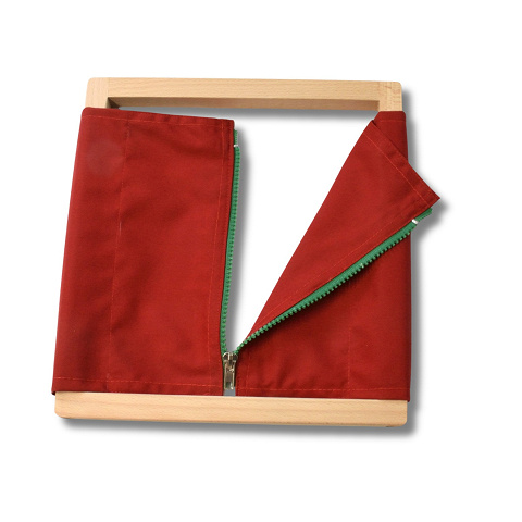 Montessori Rahmen mit Reißverschluss, Selbstständigkeit und Feinmotorik fördern Montessori Rahmen mit Reißverschluss, Selbstständigkeit und Feinmotorik fördern von Montessori-Shop