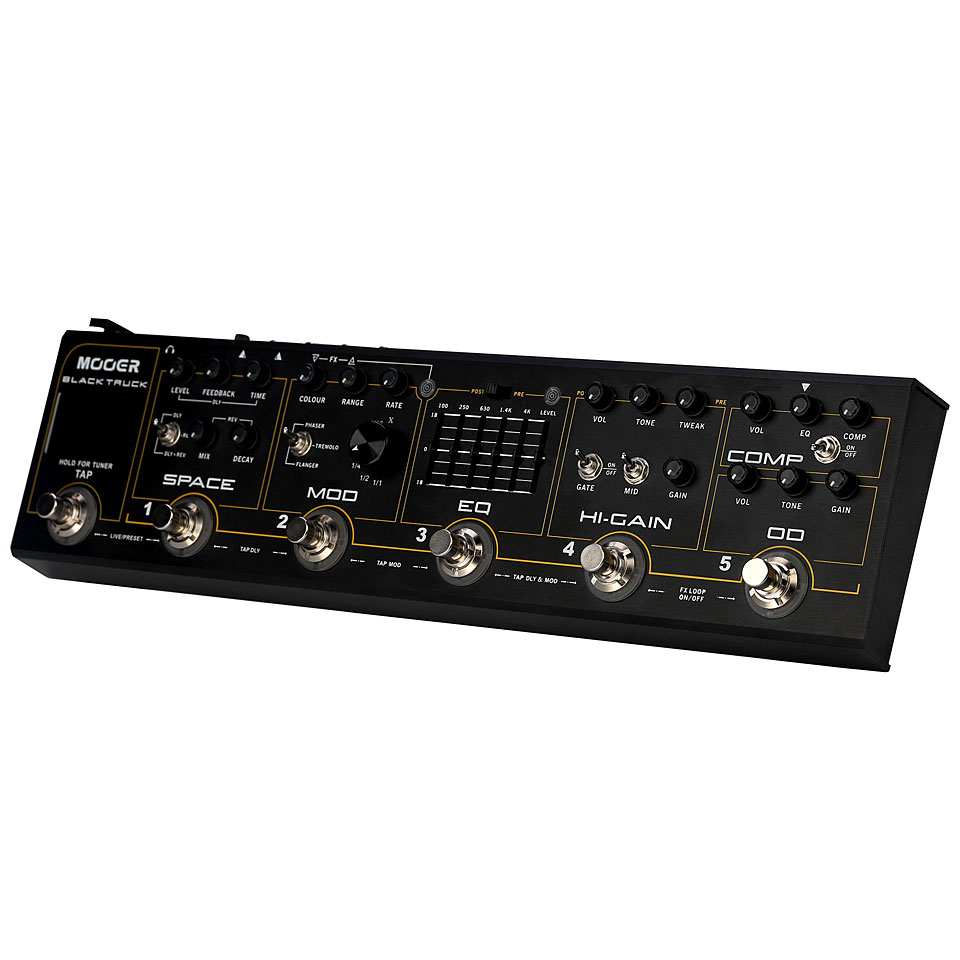 Mooer Black Truck Multieffektgerät E-Gitarre von Mooer