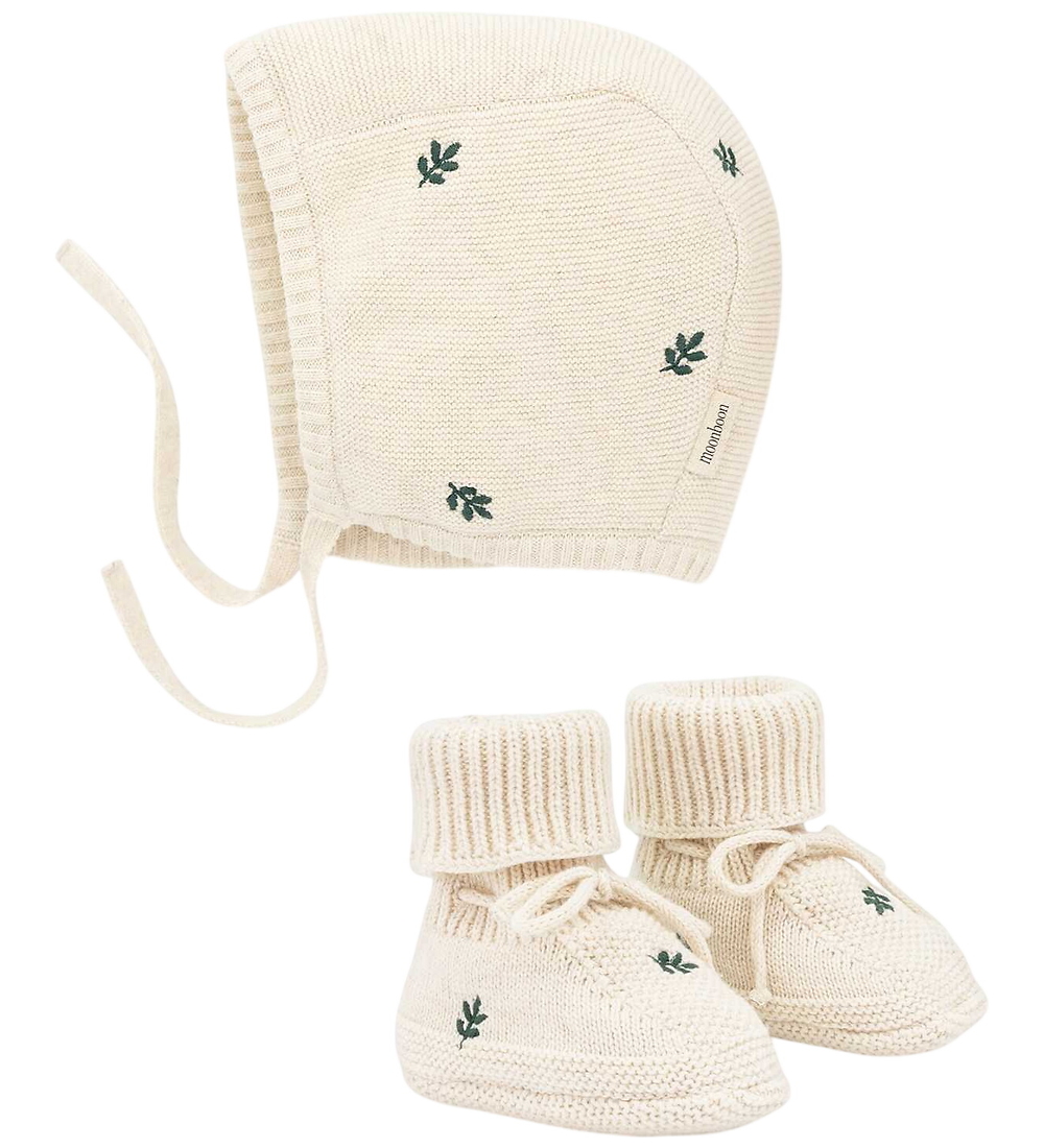 Moonboon Geschenkbox - Krabbelschuhe Und Babymütze - Strick - Le - Moonboon - 3-6 mt - Babymützen Moonboon Geschenkbox - Krabbelschuhe Und Babymütze - Strick - Le - Moonboon - 3-6 mt - Babymützen von Moonboon