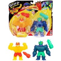 HEROES of Goo Jit Zu Spielfiguren Meteor Madness Flame Blazagon vs. Cacticus HEROES of Goo Jit Zu Spielfiguren Meteor Madness Flame Blazagon vs. Cacticus von Moose Toys